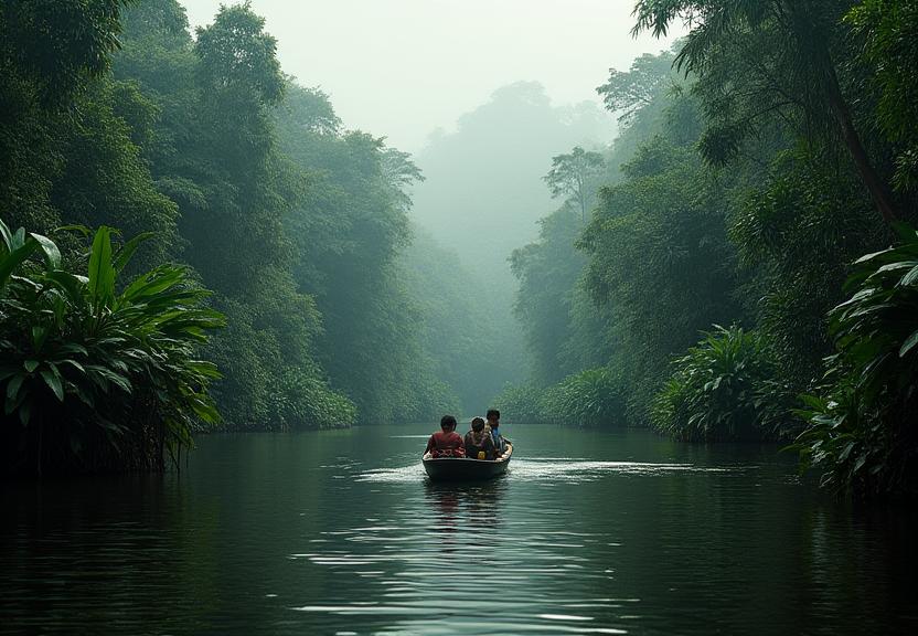 Expedición en la Amazonia colombiana